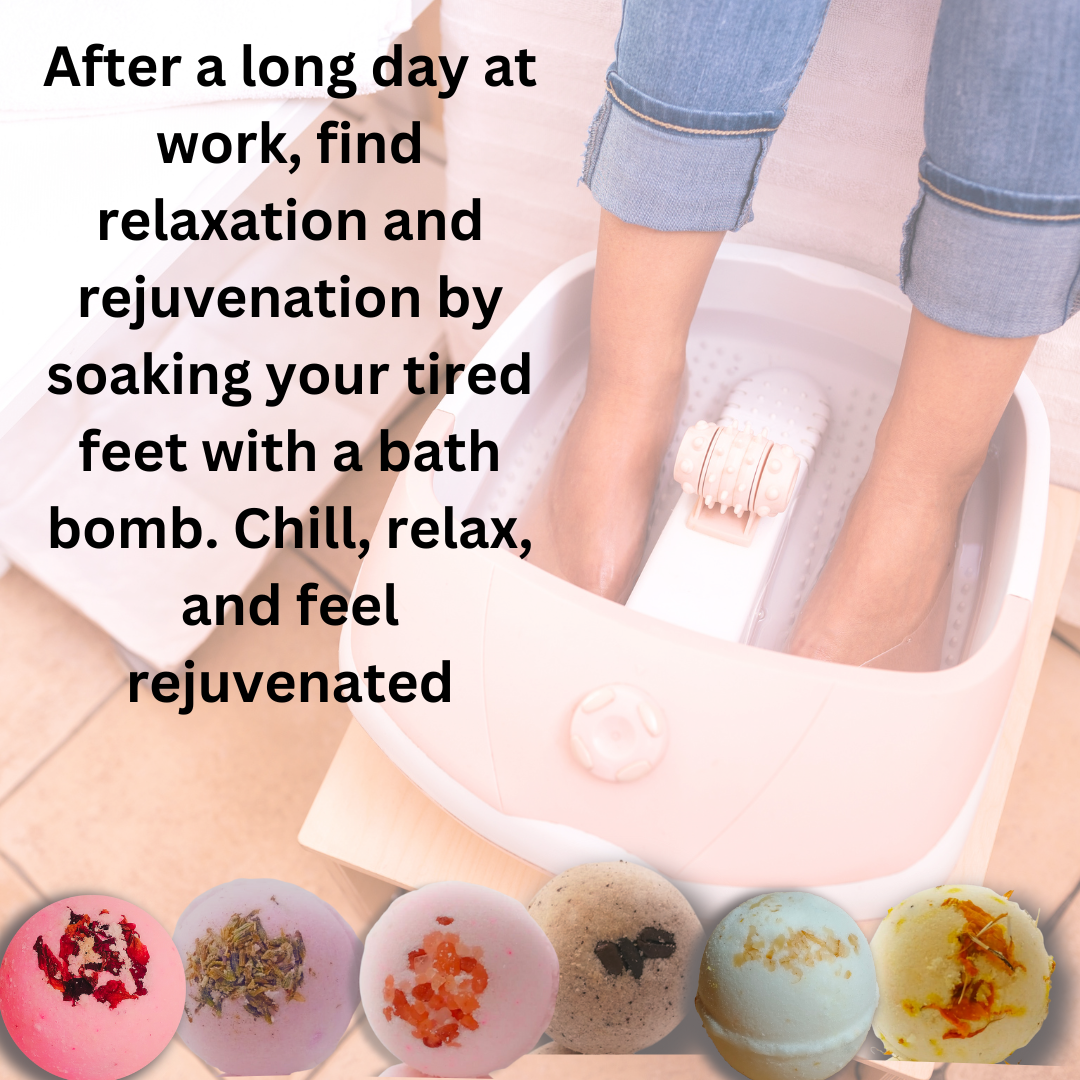 Aaranyam | Bath Bomb - a perfect gift for women, Men -contains Rose petals, Coffee, Callandulla, Oats, Pink salt, Lavender |Refreshing hot water bath hydrating moisturizing enchanting rose (75 g) each pack of 6