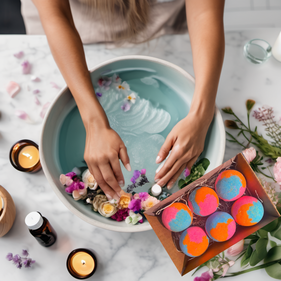 Aaranyam Premium Rose Bath Bombs – Long-Lasting, Moisturizing & Hydrating Bath Bombs for Relaxing Hot Water Bath, Aromatic & Skin-Soothing, 75g Each, Pack of 6 Visit the AARANYAM Store