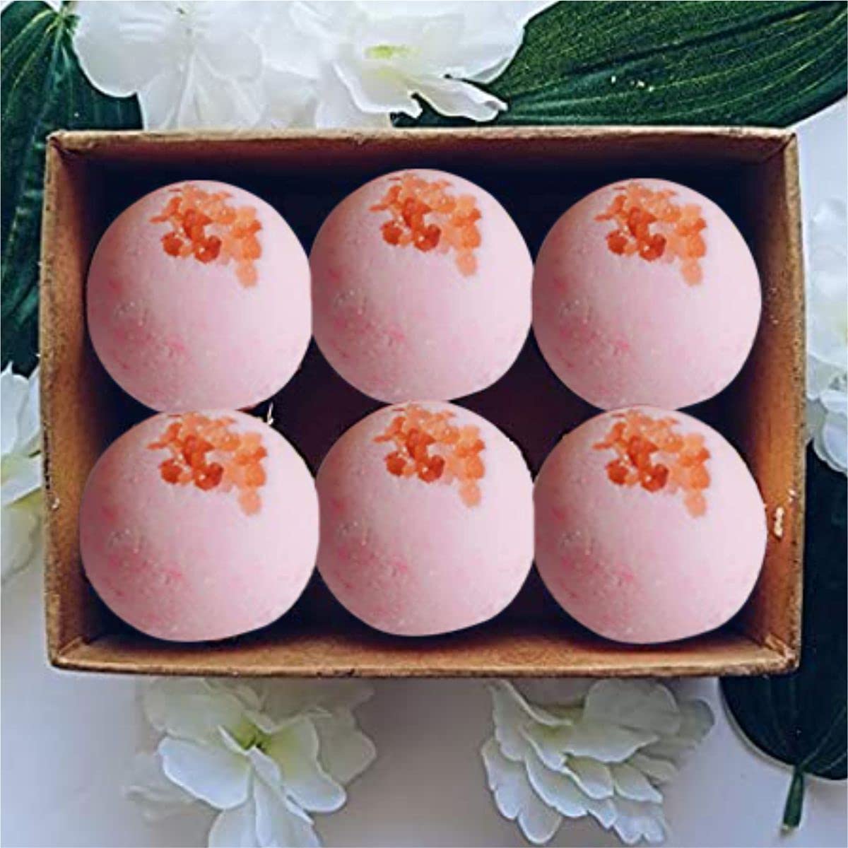 Gift for women-Men-Boys-Girls-Any Occassion – Bath Bombs Pack of 6 pac x 75 gms