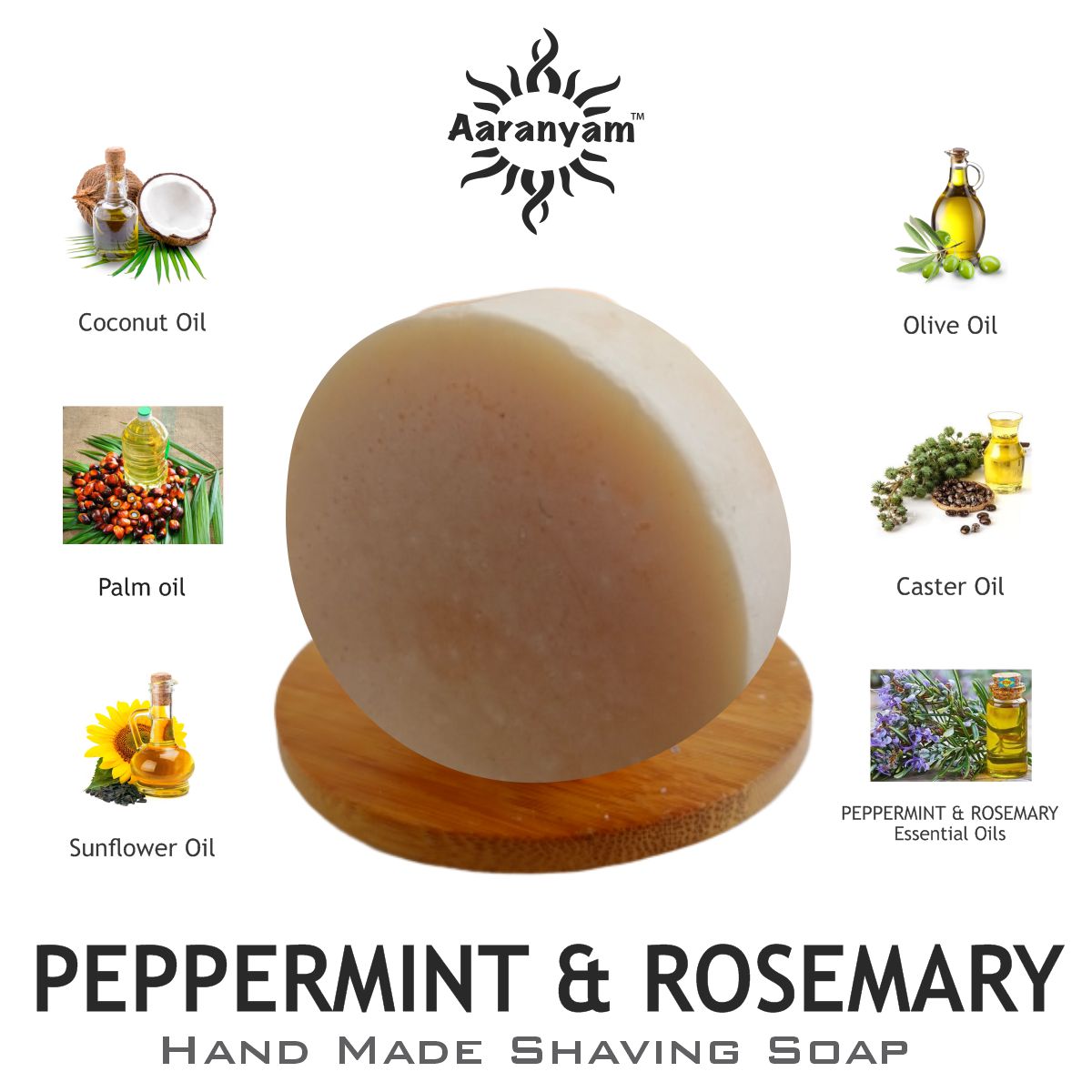 Cold process shaving soap made by natural soap manufacturer