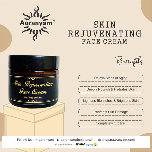 Aaranyam Skin Rejuvenating Face Cream for men & women- All age groups