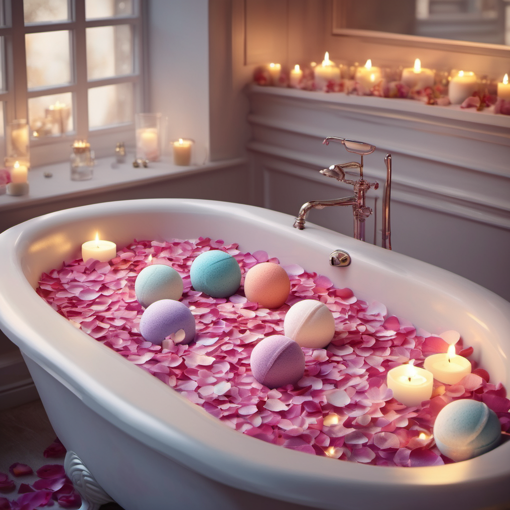 Big PacksBath Bomb - Rose, Lavender, Pink Salt, Oats, Citurs |Refreshing hot water bath hydrating moisturizing enchanting Fizzy Aromatic Bath Bomb (75 g) each - Pack of 20