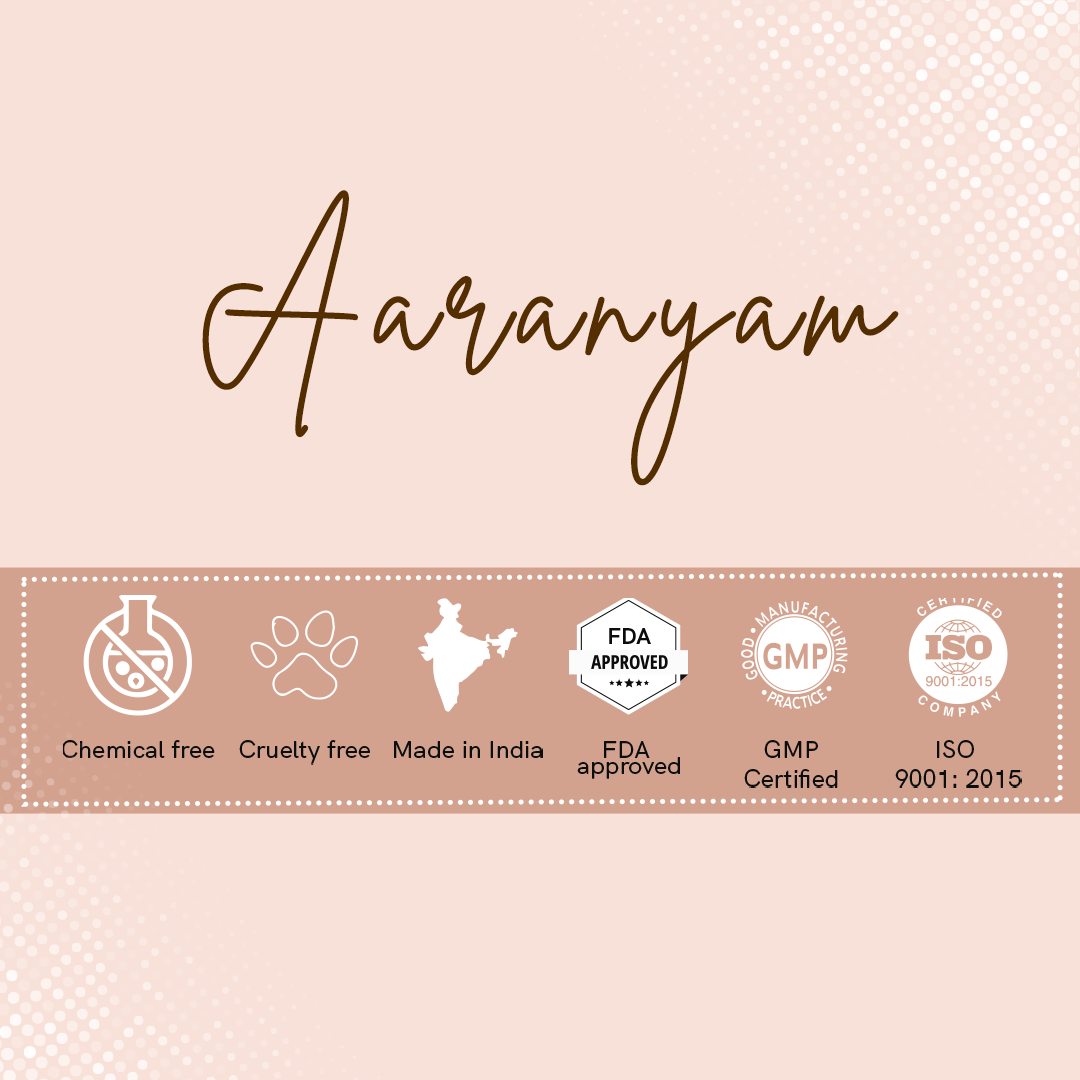 Aaranyam – Hibiscus & Fenugreek shampoo bar 100g for Curly & Wavy Hair, 100% Biodegradable Plastic free Packaging |Men & Women