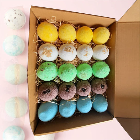 Bath Bomb - Green tea, Coffee, Jasmine, Oats, Citurs |Refreshing hot water bath hydrating moisturizing enchanting Fizzy Aromatic Bath Bomb ( 75 g) each - Pack of 20