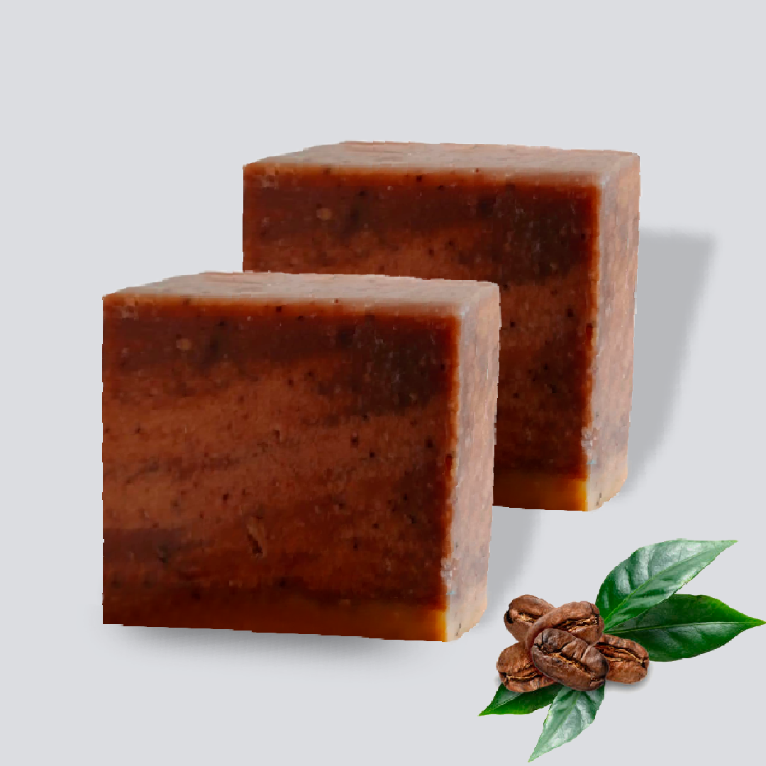 Aaranyam coffee handmade soap - PACK OF 2-  for men -coffee soap for women - scrub/Skin Polish exfoliator…