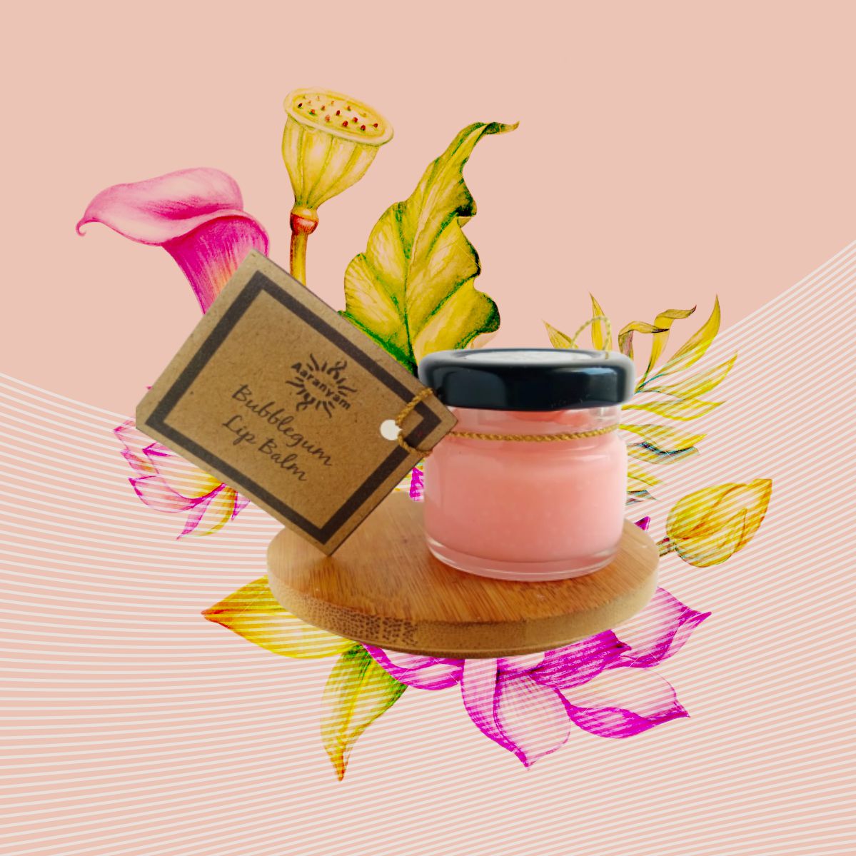 Lip Balm 20 gms- Plastic free Packing- Organic- Free from Harmful chemicals for Men Women , Boys and girls