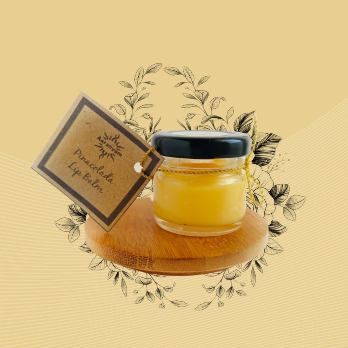 Lip Balm 20 gms- Plastic free Packing- Organic- Free from Harmful chemicals for Men Women , Boys and girls