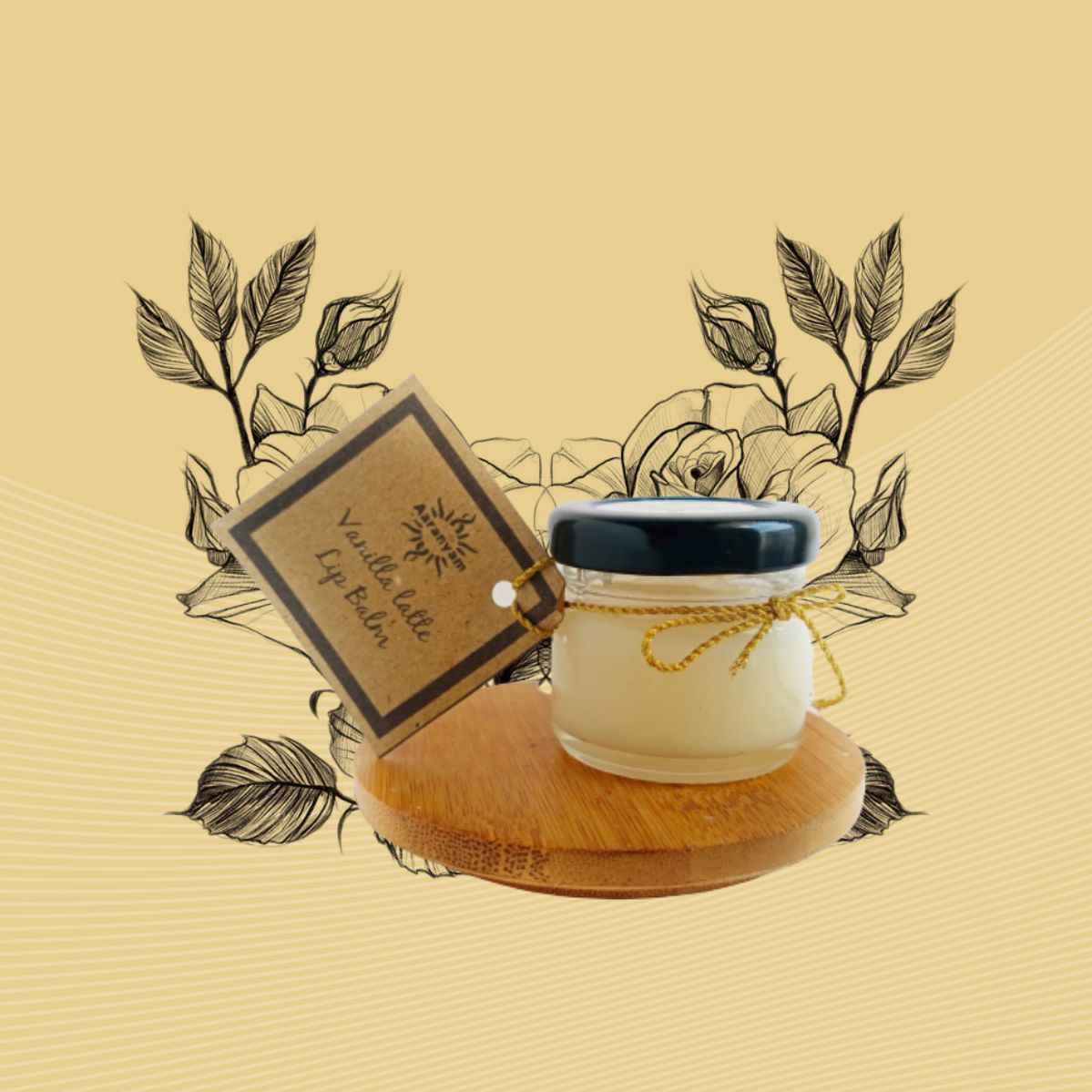 Lip Balm 20 gms- Plastic free Packing- Organic- Free from Harmful chemicals for Men Women , Boys and girls