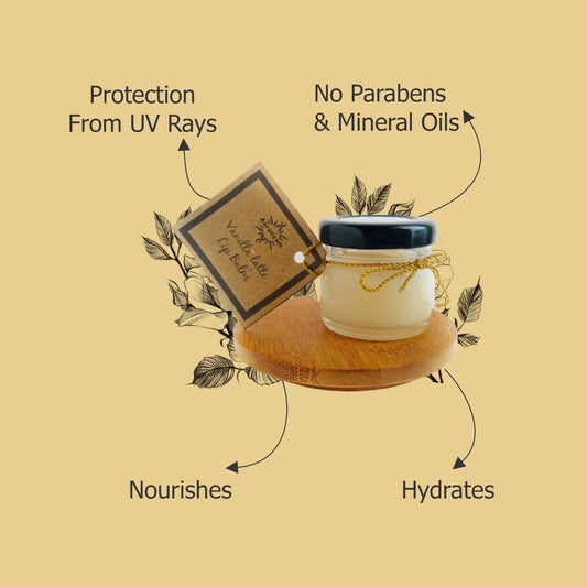 Lip Balm 20 gms- Plastic free Packing- Organic- Free from Harmful chemicals for Men Women , Boys and girls