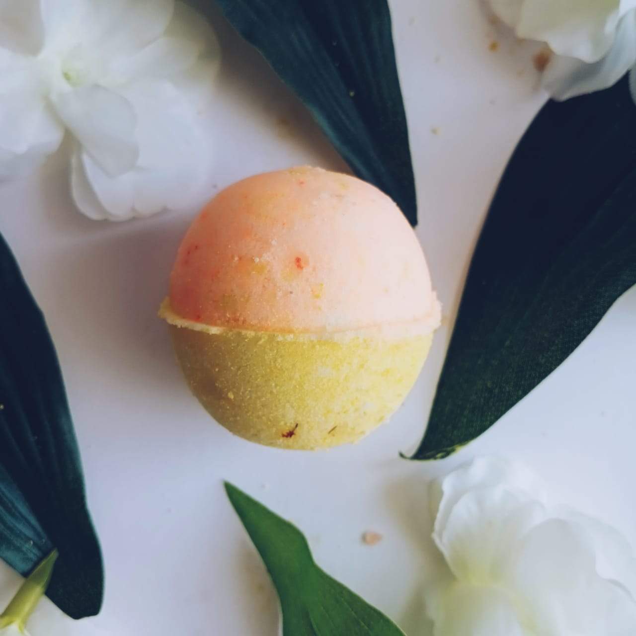 Sweet Citrus Bath Bomb-Fizzy Aromatic Bath Bomb Orange & Lemon (75g Each) - Pack of 3 - aaranyam.com