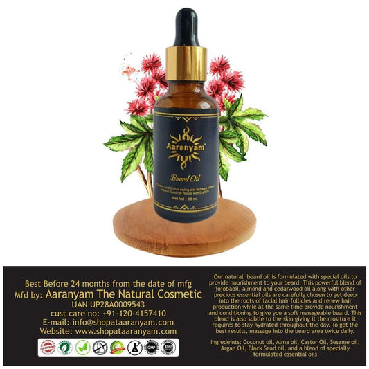 Beard Oil - aaranyam.com