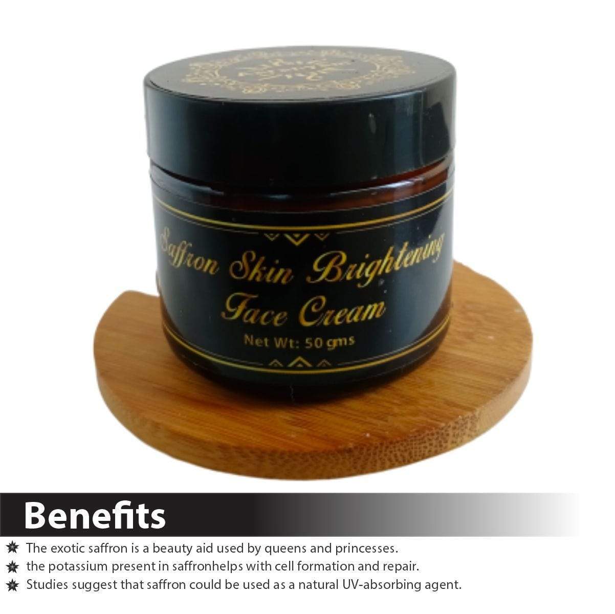 Saffron Skin Brightening Face Cream - aaranyam.com