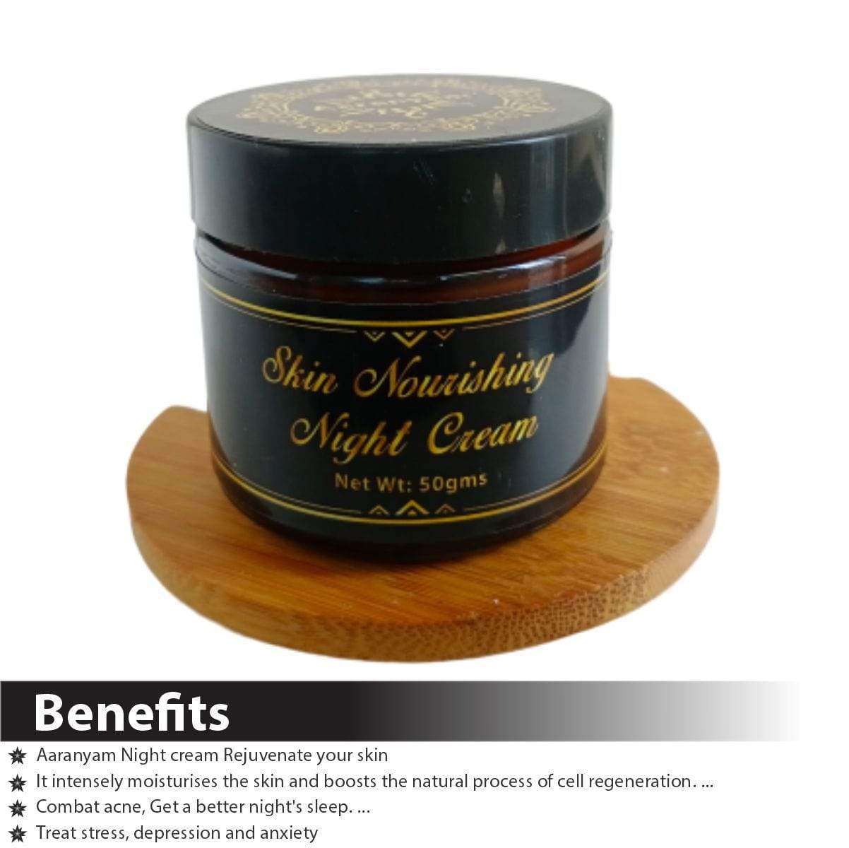 Skin Nourishing Night Cream - aaranyam.com