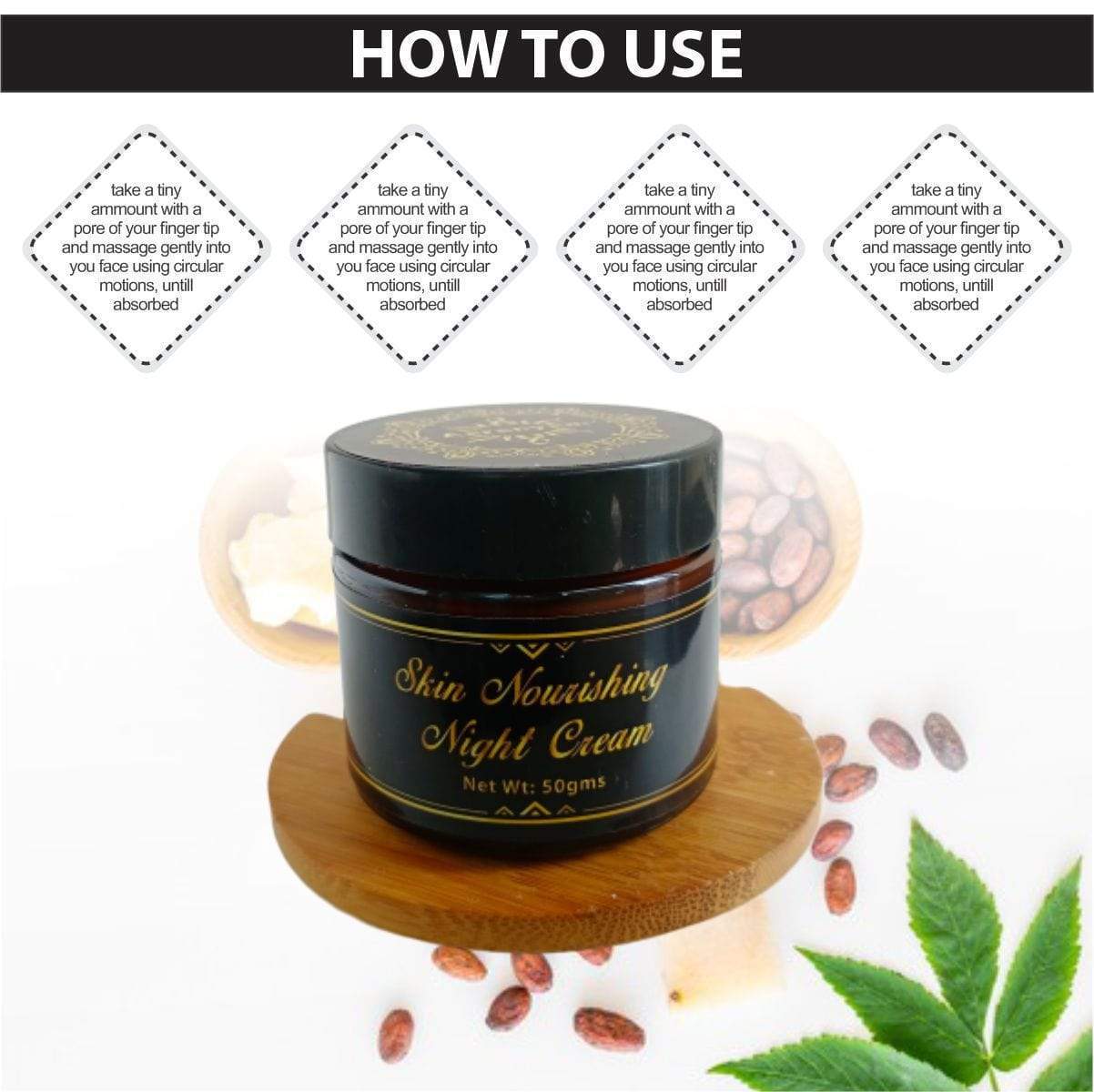 Skin Nourishing Night Cream - aaranyam.com