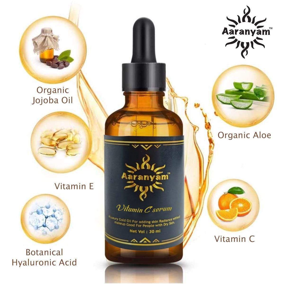 Vitamin-C Face Serum - aaranyam.com