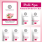 Rose Chemical free  Soothing And Refreshing Pedicure Manicure Spa Kit, One time use