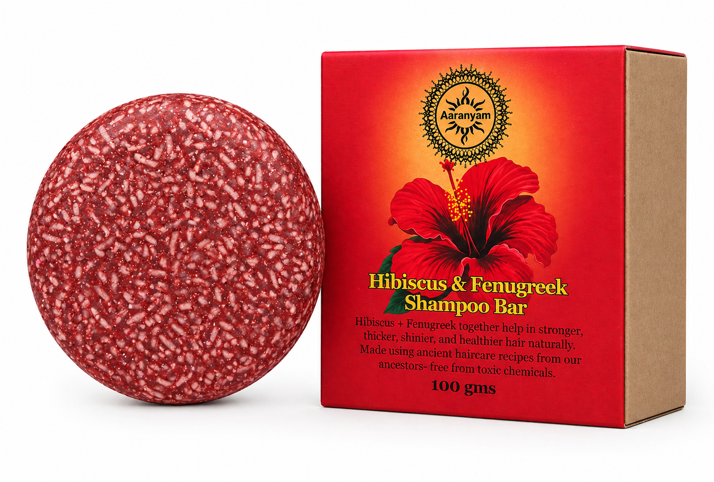 Aaranyam Hibiscus &amp; Fenugreek Deep Conditioning Shampoo Bar