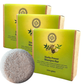 Aaranyam | Herby Power shampoo bar with the goodness of Turmeric bhrigraj Brahmi Amla Shikakai, Neem Reetha and flaxseed Extract known for its hair strengthening properties - 100g for men women traveling friendly
