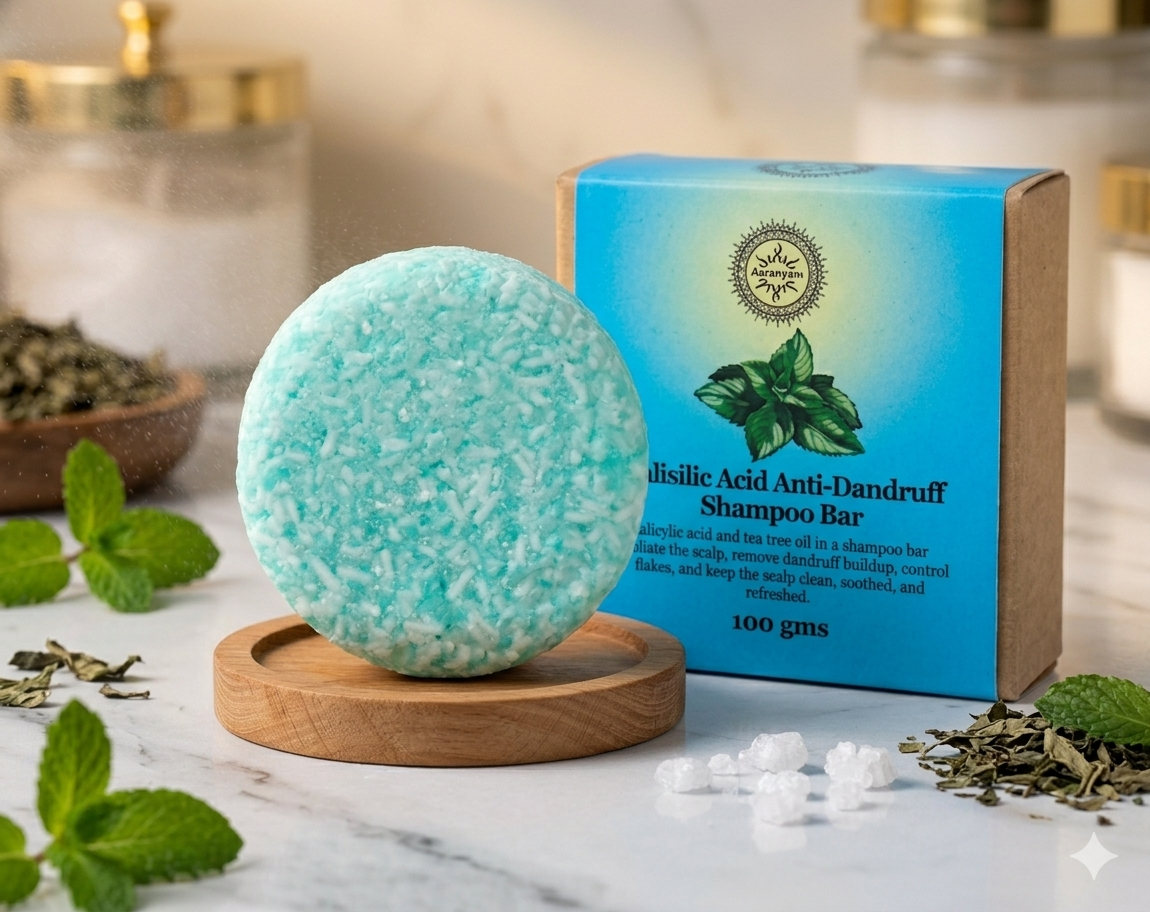 Anti dandruff shampoo bar : Shampoo bars reduce plastic waste, are cost-effective, last longer, made with natural ingredients and are environmentally friendly
