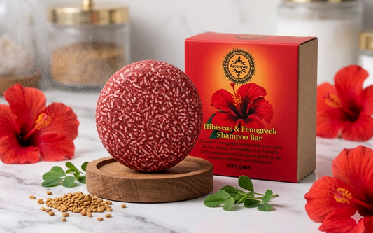 Aaranyam Hibiscus &amp; Fenugreek Deep Conditioning Shampoo Bar
