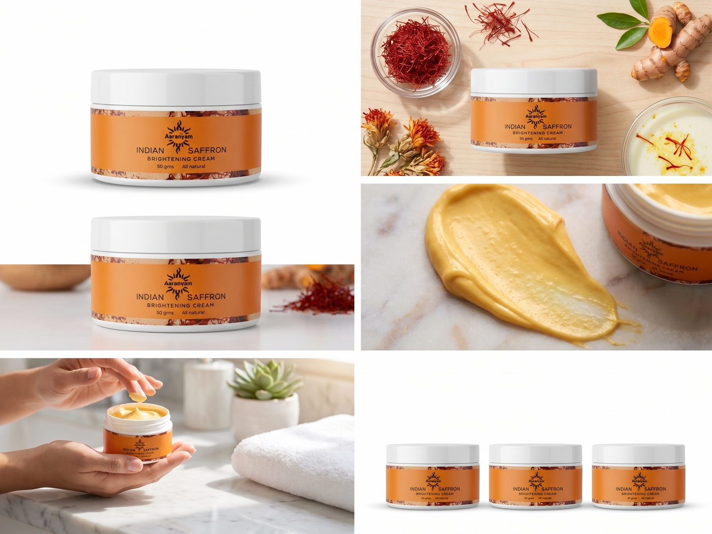 Saffron Skin Brightening Face Cream