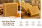 Aaranyam Haldi Chandan Kesar Handmade Bath Soap (Pack of 3, 300g) - Ayurvedic Cold Process Skin Brightening Soap for Natural Glow, Tan Removal & Blemish Control - Sulfate & Paraben Free