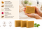 Aaranyam Haldi Chandan Kesar Handmade Bath Soap (Pack of 3, 300g) - Ayurvedic Cold Process Skin Brightening Soap for Natural Glow, Tan Removal & Blemish Control - Sulfate & Paraben Free