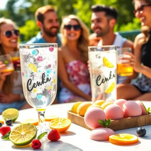 Aaranyam Party Ready Mocktail Bombs – Pack of 50 | Instant Fizzy Mocktails | Aam Panna, Strawberry, Pina Colada & Mint Mojito