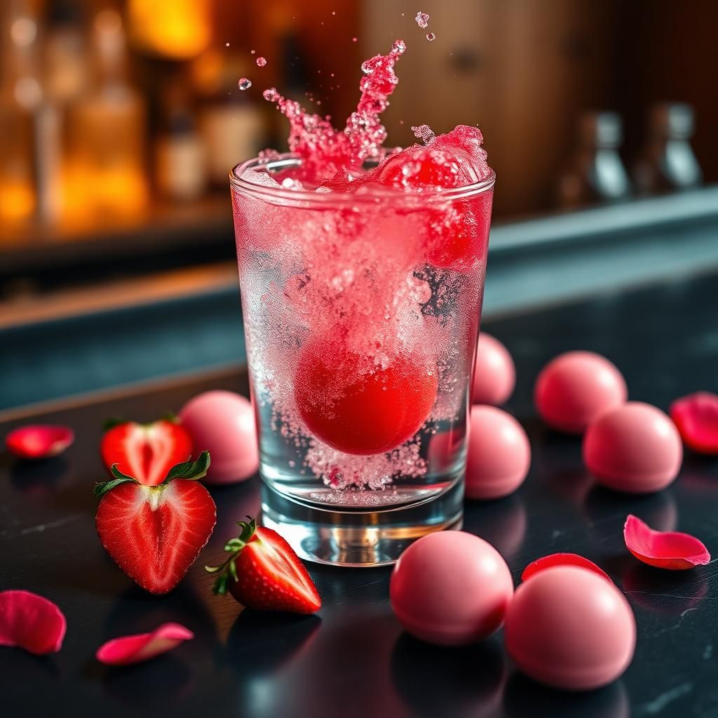 "Drop, Fizz & Cheers – Instant Cocktails, Anytime!"-Cocktail bombs Cocktail Bomb ball