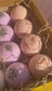 Aaranyam | Bath Bomb - Rose, Lavender, Pink Salt, Oats, Citurs |Refreshing hot water bath hydrating moisturizing enchanting Fizzy Aromatic Bath Bomb (75 g) each - Pack of 20