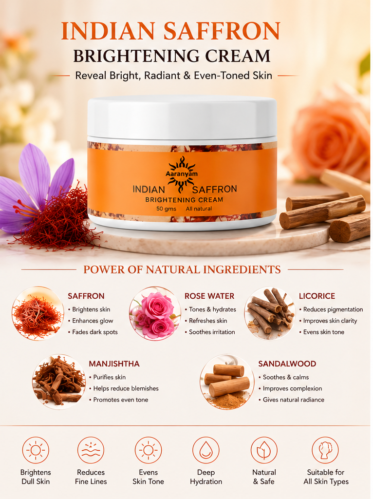 Saffron Skin Brightening Face Cream