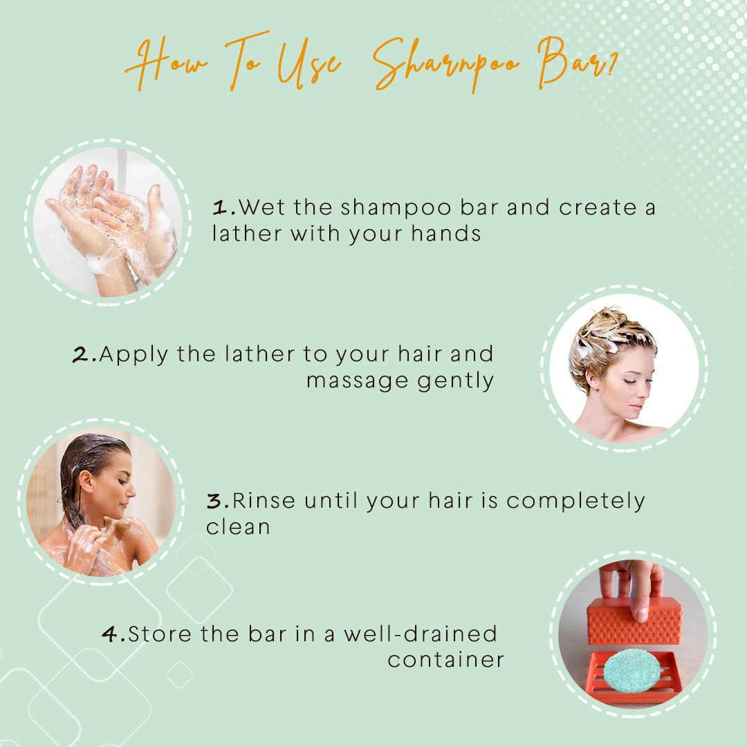 Anti dandruff shampoo bar : Shampoo bars reduce plastic waste, are cost-effective, last longer, made with natural ingredients and are environmentally friendly