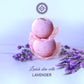 Lavender Buds Bath Bomb Refreshing hot water bath hydrating moisturizing enchantins Lavender-Fizzy Aromatic Bath Bomb (75g Each) - Pack of - 6