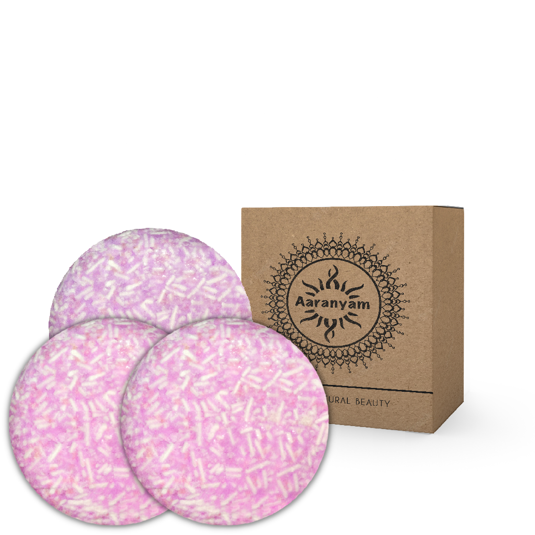 Extra Shine - Lavender Shampoo Bar (Pack of 3) Enriched with Argan oil - shampoo bar 100g A great shampoo bar Deeply conditioning & Nourshing resulting Extra Shiny Hair