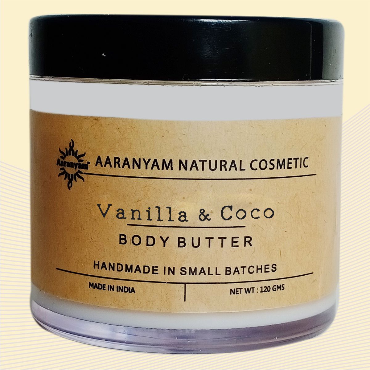 Baby Body Butter All Natural, Free From Parabens and mineral Oils,