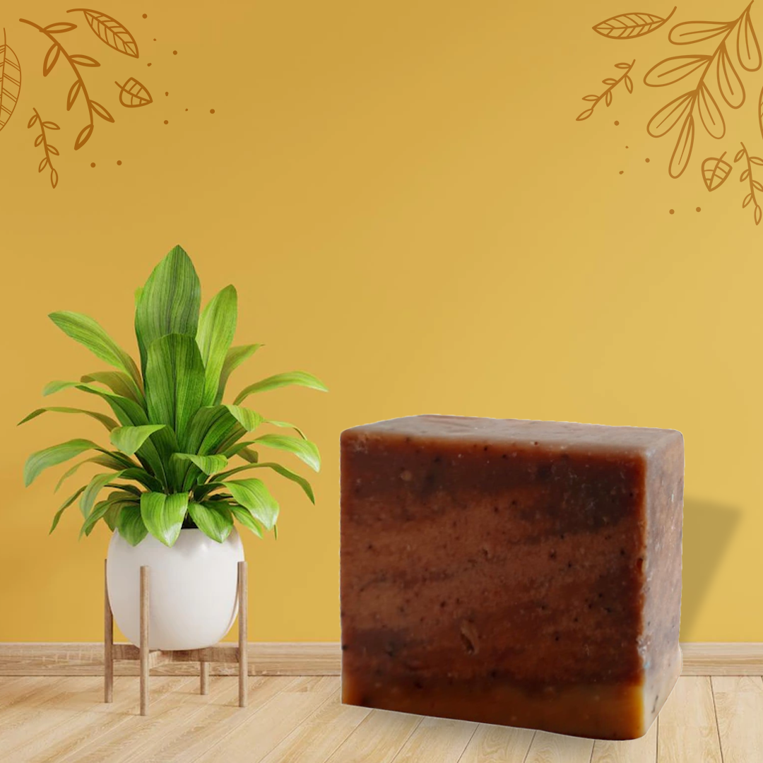 Aaranyam coffee handmade soap - PACK OF 2- –coffee soap for men -coffee soap for women - scrub/Skin Polish exfoliator…