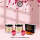 Aaranyam - Rose Spa Gift Set for women - Includes Bath Bomb - Body butter - sugar body scrub and handcrafte