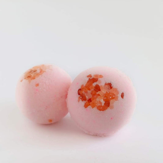 Detoxifying Himalayan Pink Salt Bath Bomb-Fizzy Aromatic Bath Bomb with Pink Salt (75g Each) - Pack of 3 - aaranyam.com