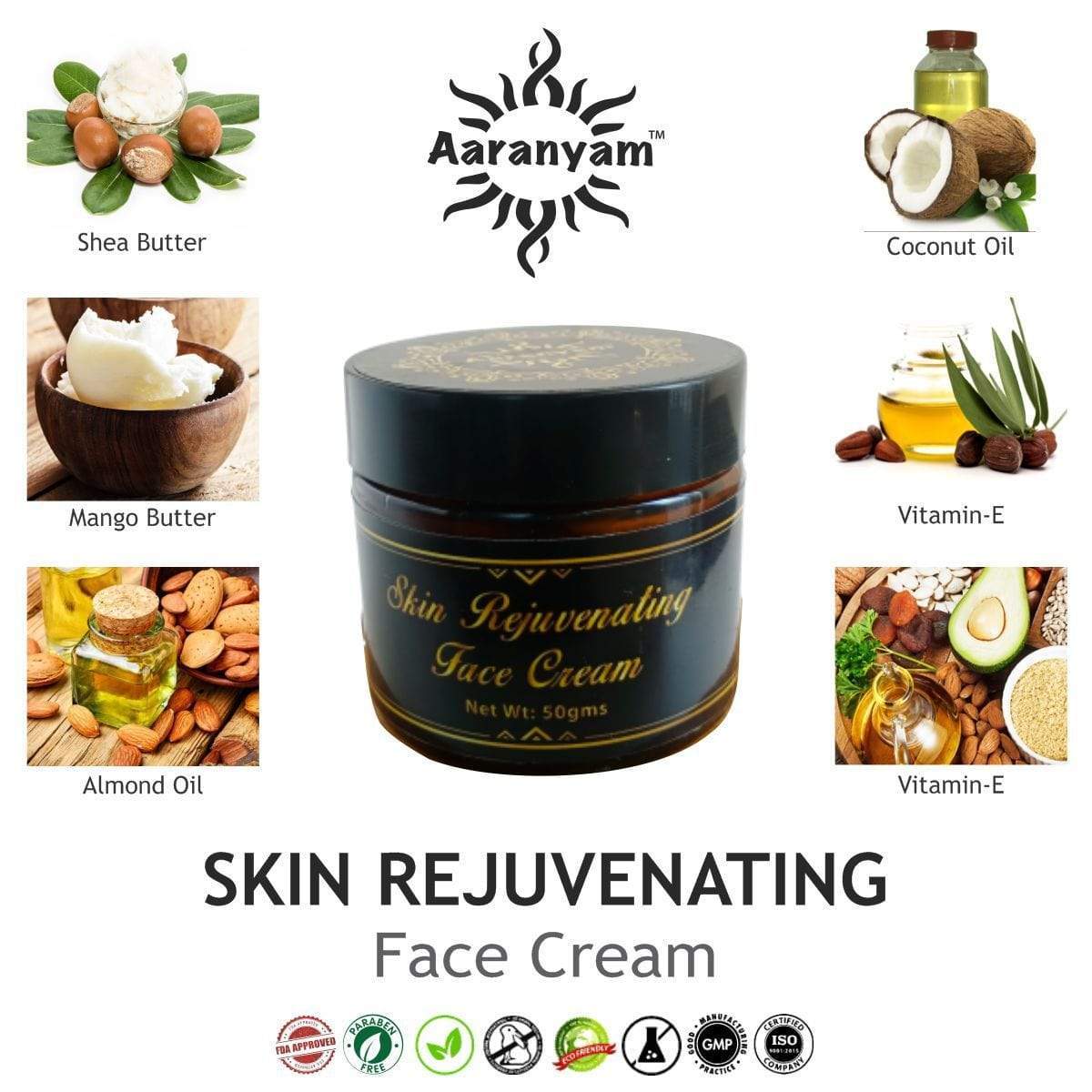 Skin Rejuvenating Face Cream - aaranyam.com